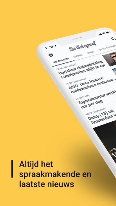 How to cancel & delete De Telegraaf nieuws from iphone & ipad 1