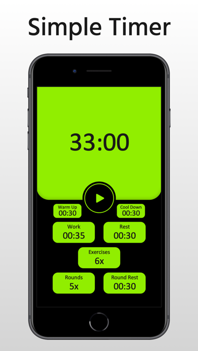HIIT Timer - Interval Workout screenshot 1
