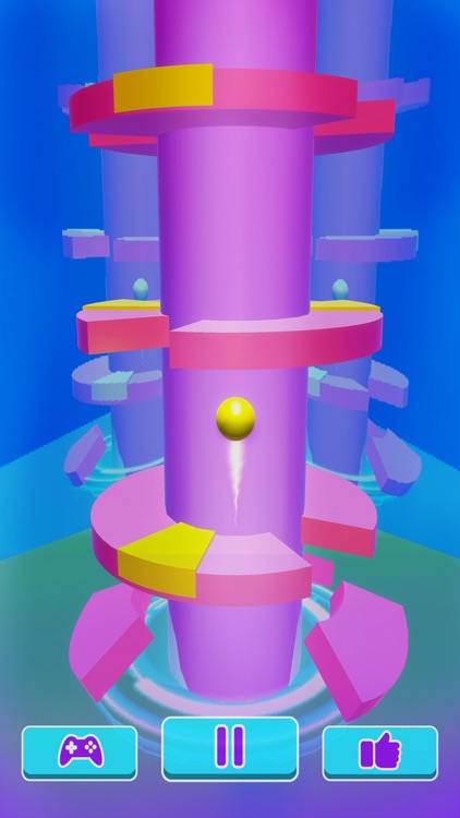 Helix Ball Bounce - Go Up Jump screenshot-5