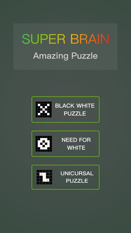 Black White Puzzle