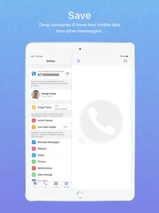 Image 4 Zangi Private Messenger iphone