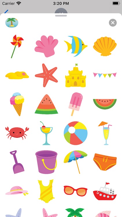 Summer Sun Sticker Pack