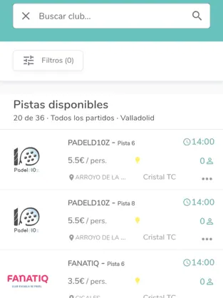 Screenshot 4 Padel and Padel iphone