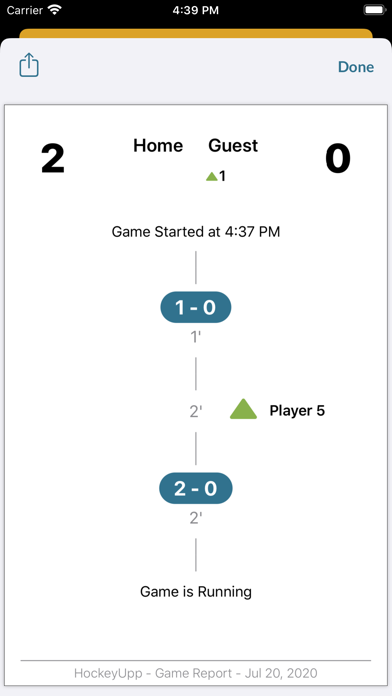 HockeyUpp Hockey Timer screenshot 3