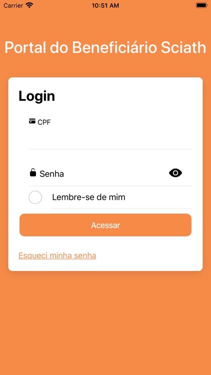 Portal do Beneficiário Sciath