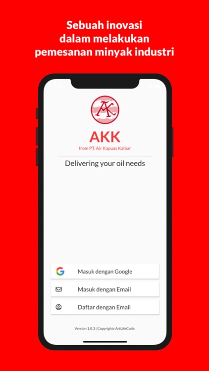 AKK - Pesan Minyak Online