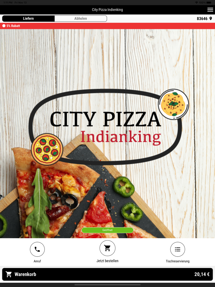 City Pizza Indianking