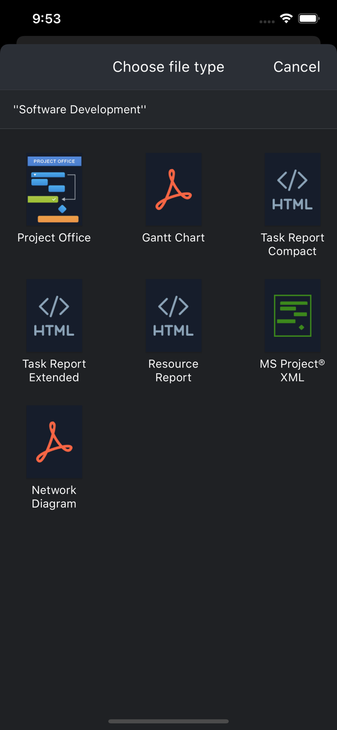 Văn phòng dự án Biểu đồ Gantt