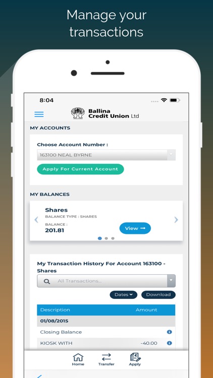 Ballina Credit Union Ltd