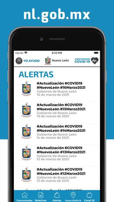 Gobierno de Nuevo León screenshot 3