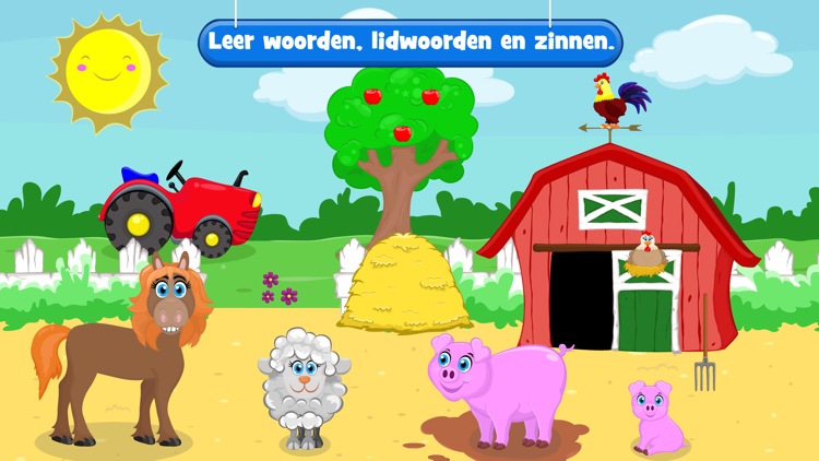 Taal en woordenschat boerderij screenshot-0