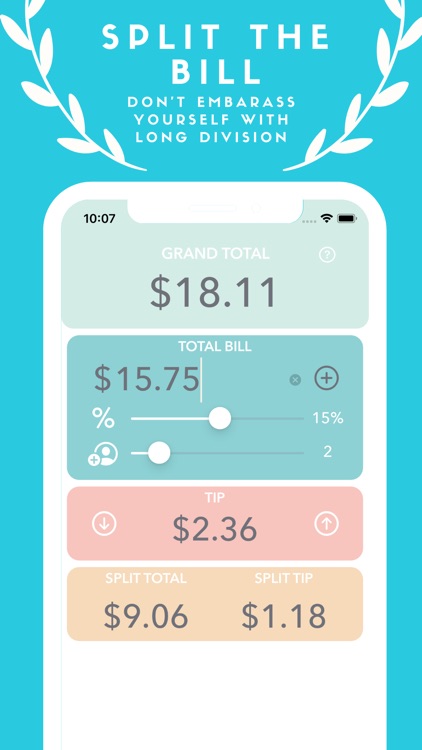 Tip Calculator - Bill Split screenshot-3
