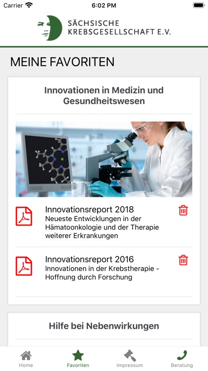SKG Krebsinfo-App screenshot-4