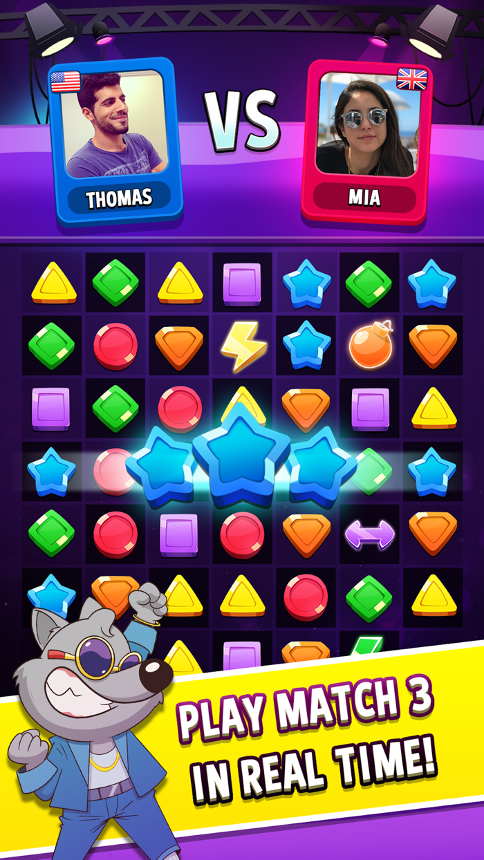 Match Masters - Online Match 3