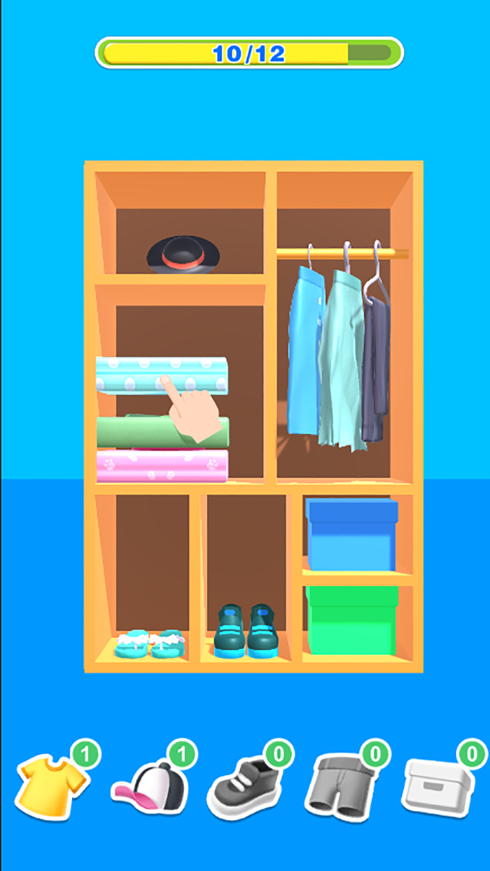 Tidy Clothes 3D