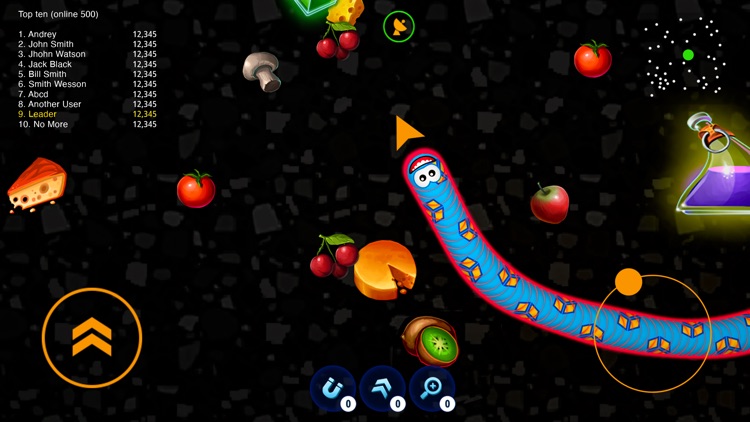 WormsZone.io - Hungry Snake screenshot-3