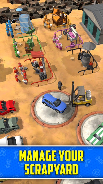 Scrapyard Tycoon Idle Game screenshot 1