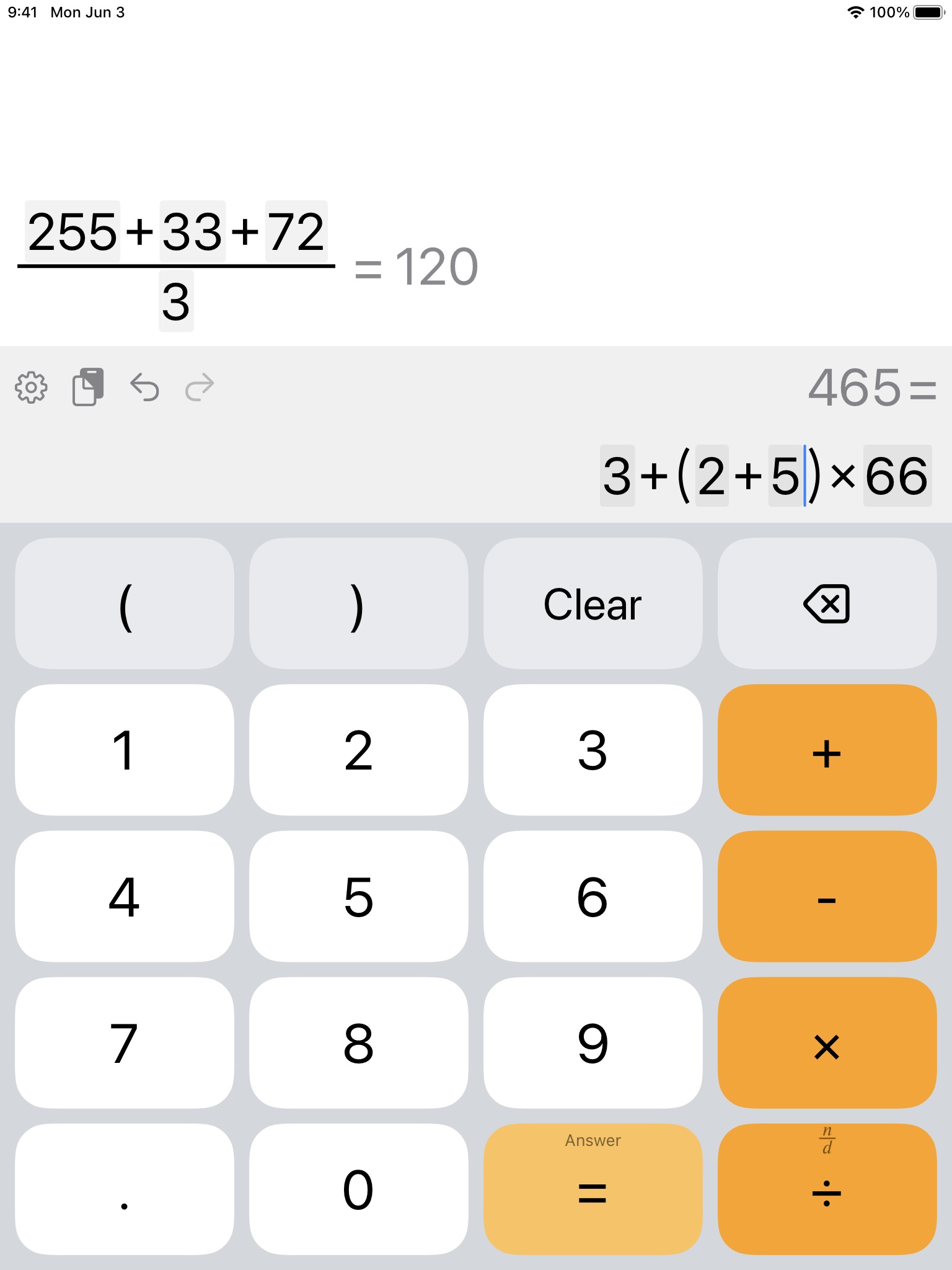 Intuitive Calculator screenshot 2