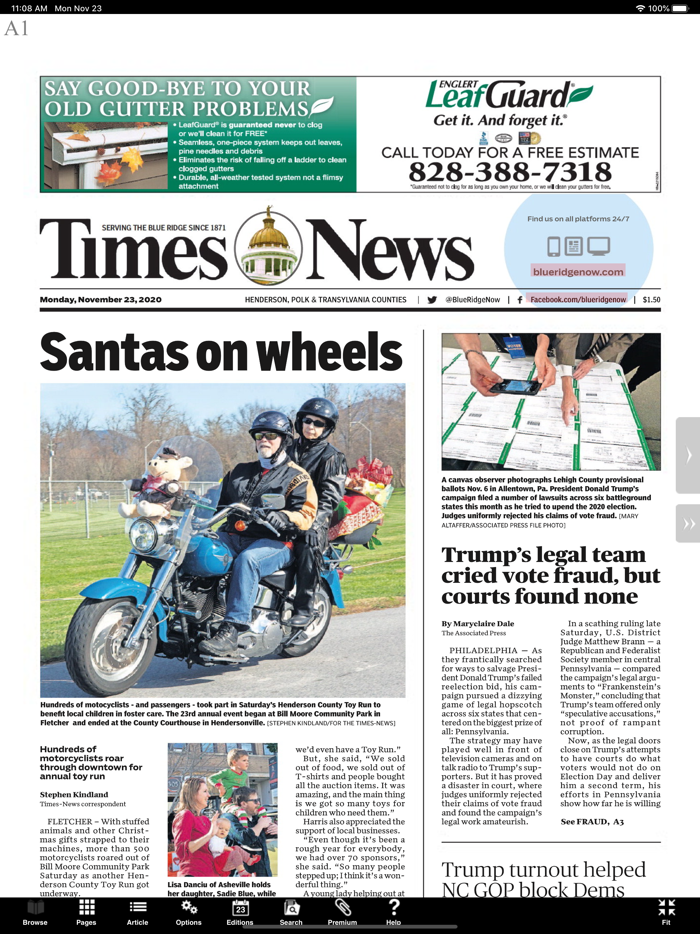 Hendersonville TimesNews Print