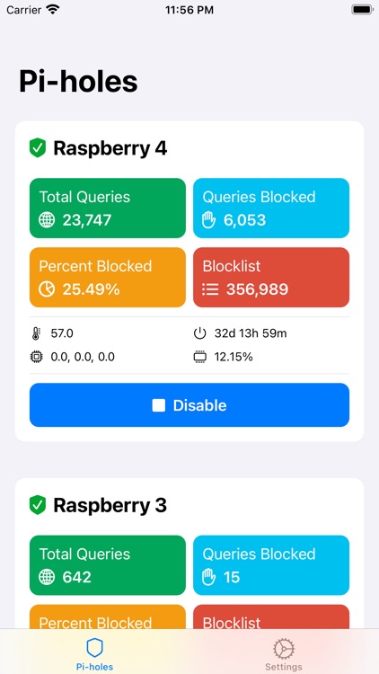 Pi Stats Mobile screenshot-0