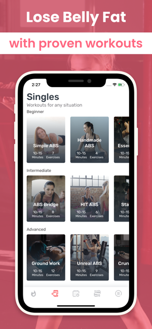 ABS Workout - Burn Belly Fat(圖2)-速報App