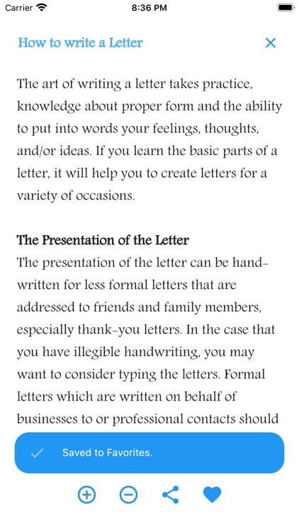 English Letter Writing