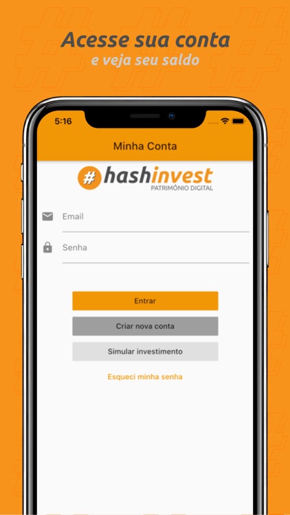 HashInvest App