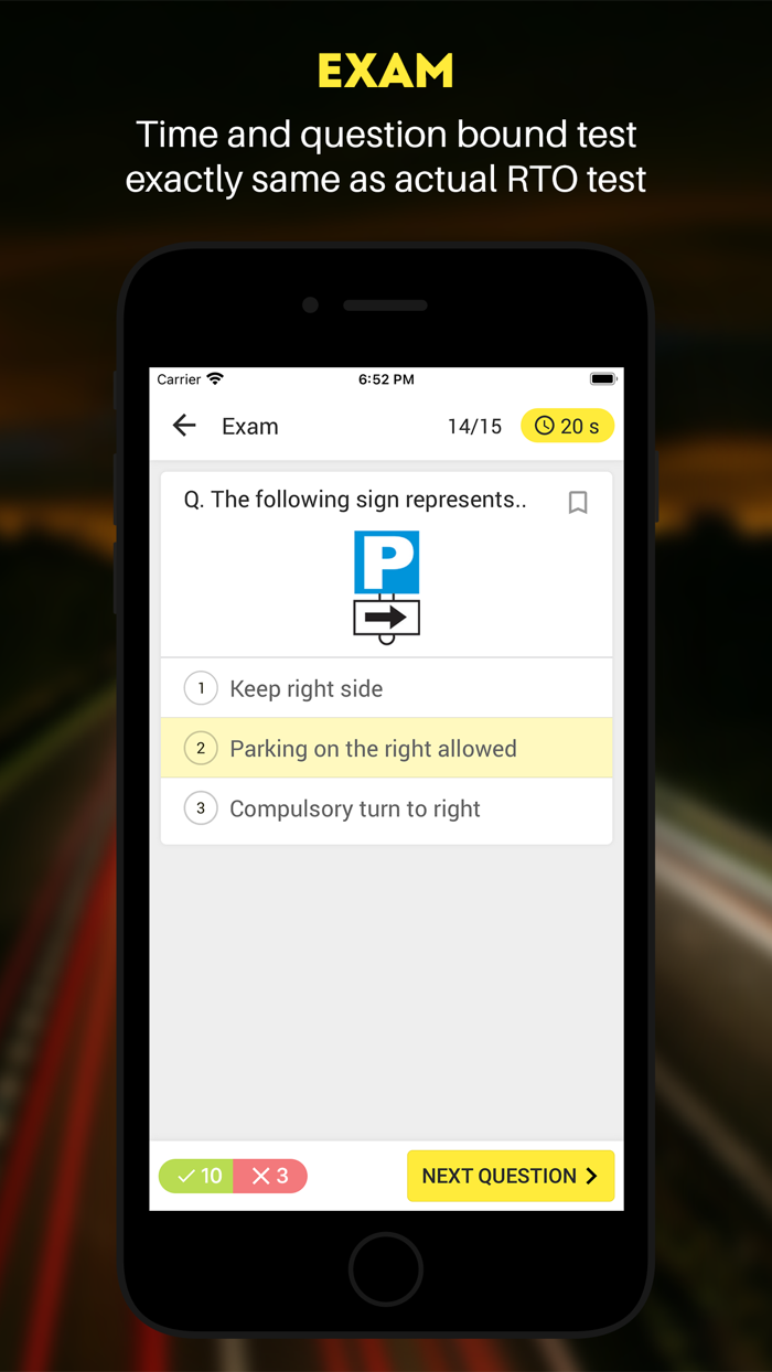 RTO Driving Licence Test India