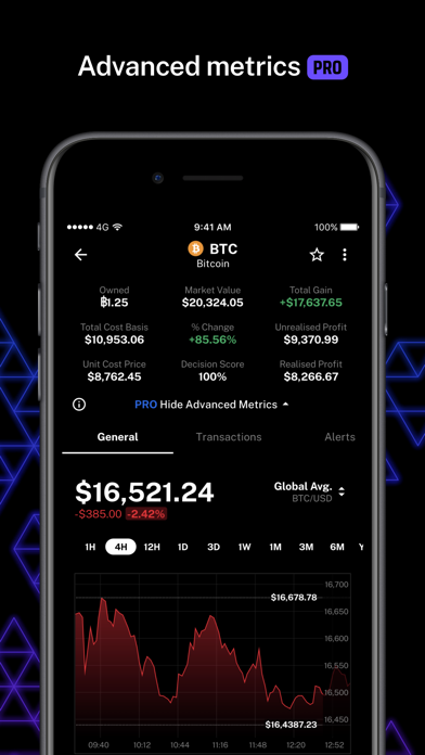 Delta Investment Tracker Screenshot