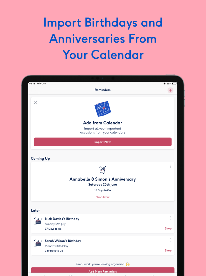 Moonpig Shop Cards  Gifts