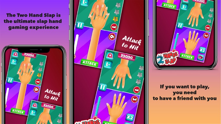 Red Hand Slap Two Player Games