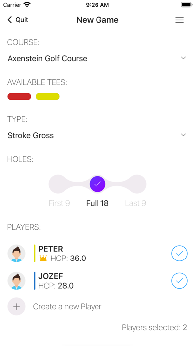 Golf Club Axenstein screenshot 3