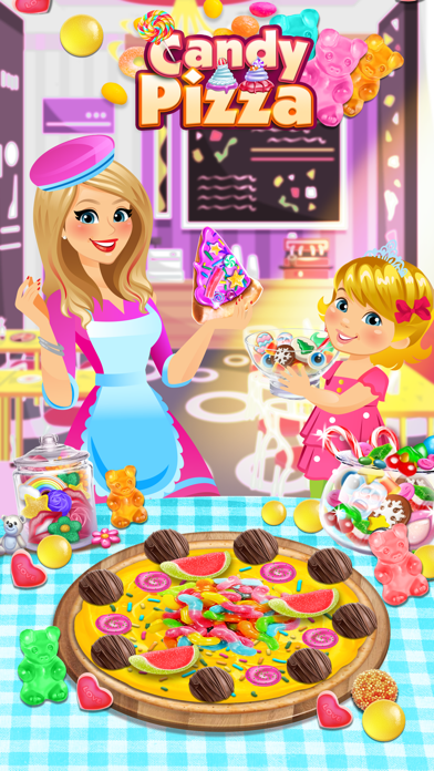 How to cancel & delete Candy Dessert Pizza Maker - Cooking Chef Food Game from iphone & ipad 4