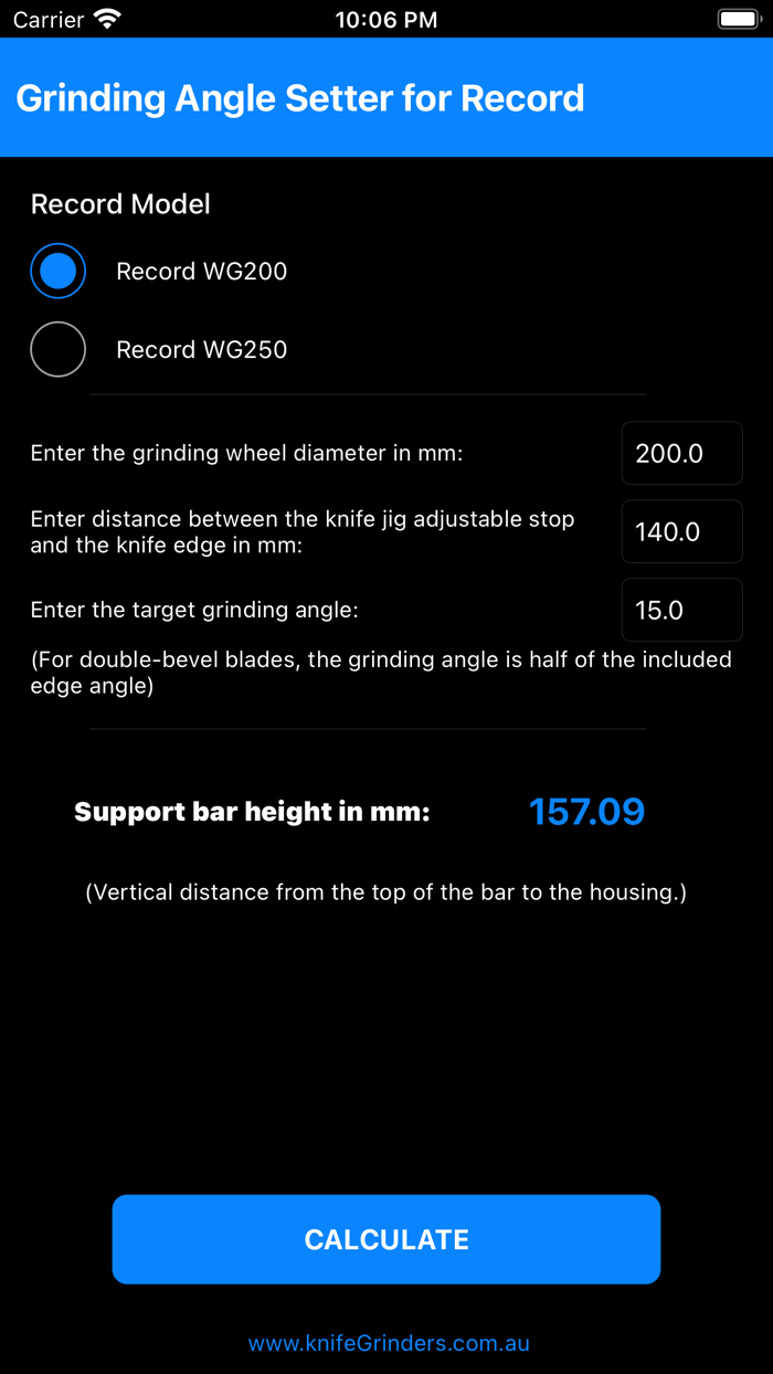 Angle Setter for Record