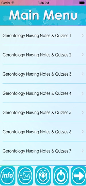 Gerontological Nursing Q&A App(圖2)-速報App