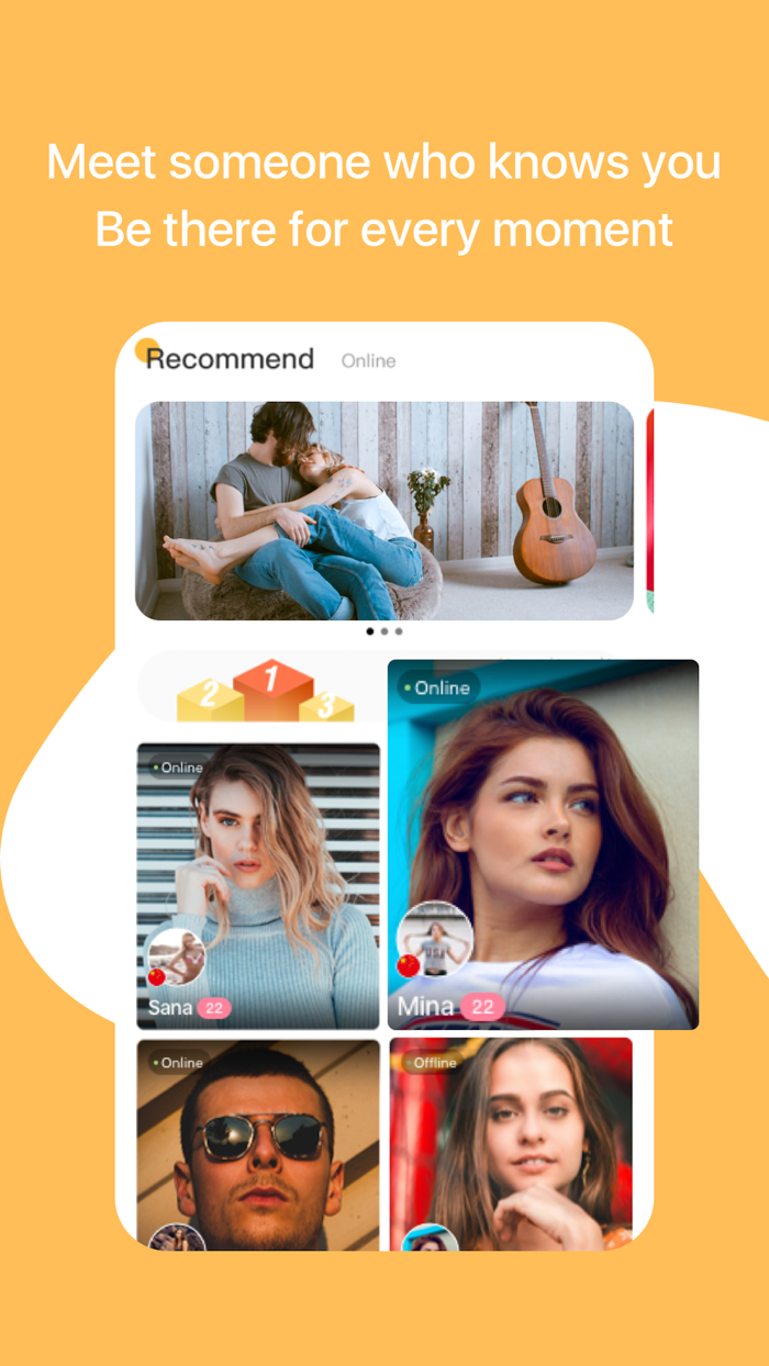 HoneyCam-Chat and Match Friend