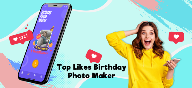 Top Likes Birthday Photo Maker(圖1)-速報App