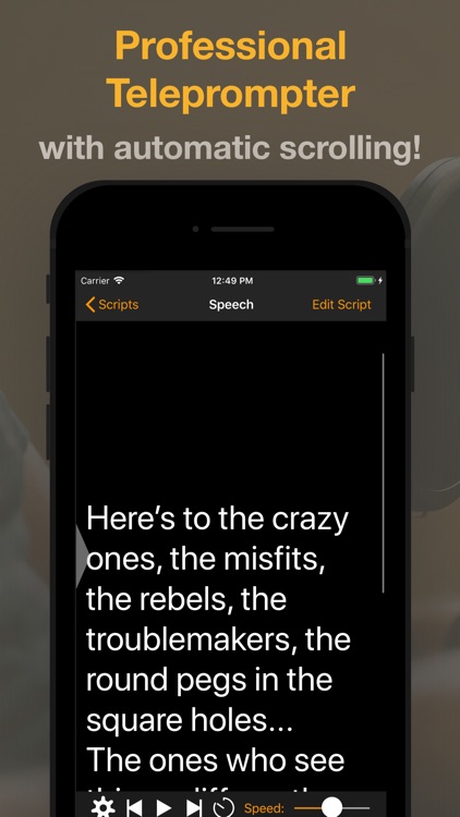 Teleprompter゜ screenshot-6