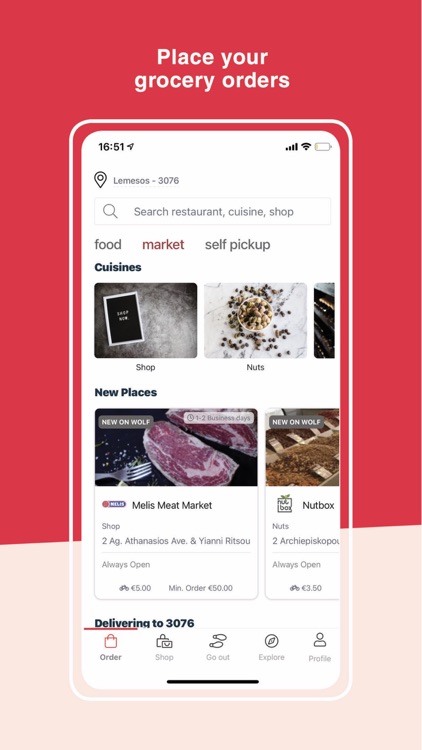 Wolf - restaurants & store app screenshot-3