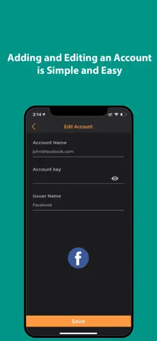 Capture 4 TOTP Authenticator – Fast 2FA iphone