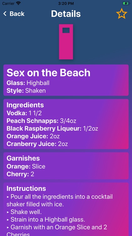 Bay6 Cocktails