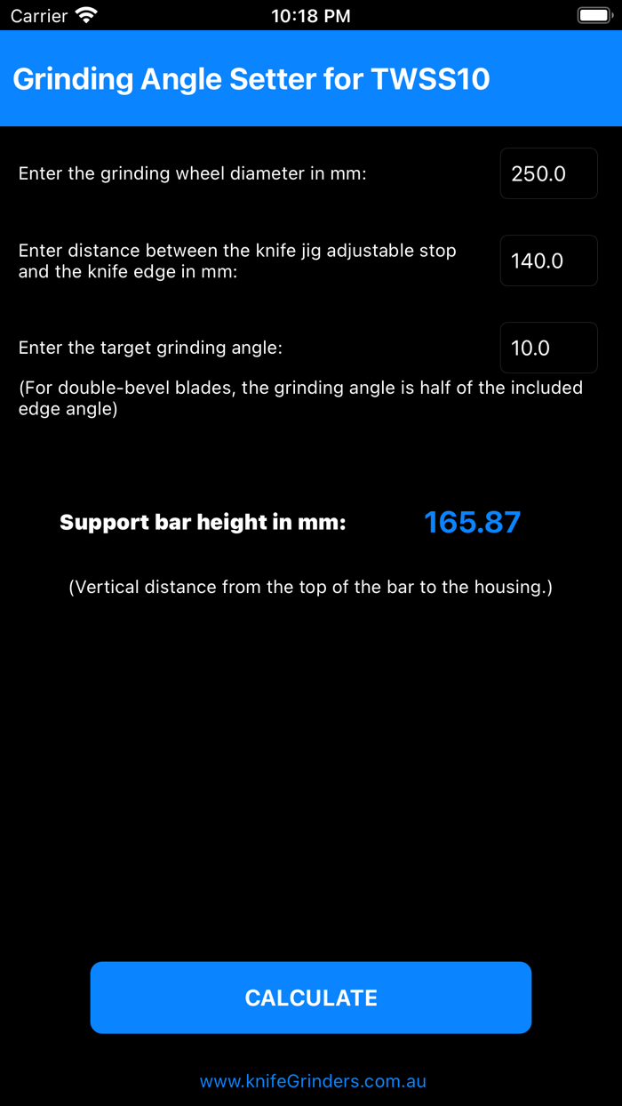 Angle Setter for TWSS10
