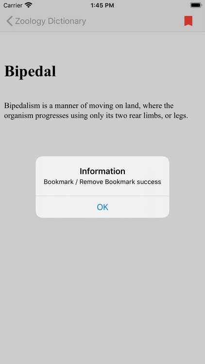 Zoology Dictionary Offline screenshot-3
