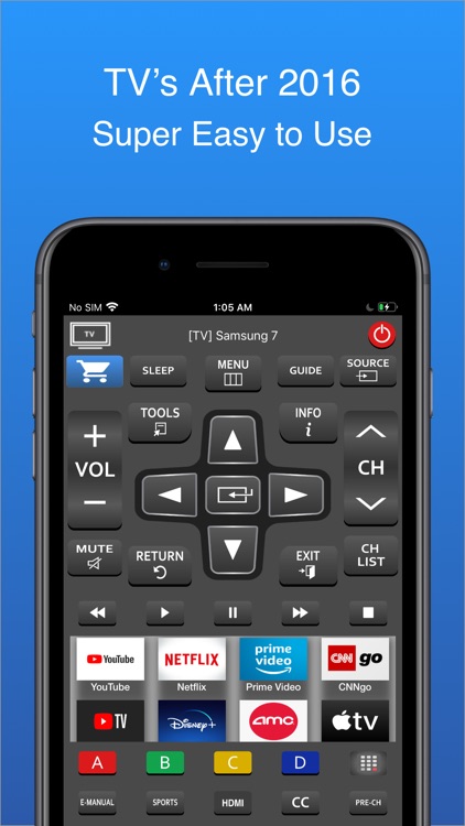 Remote for Samsung : iSamSmart