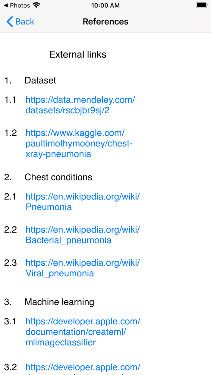 Chest X-Ray Classification