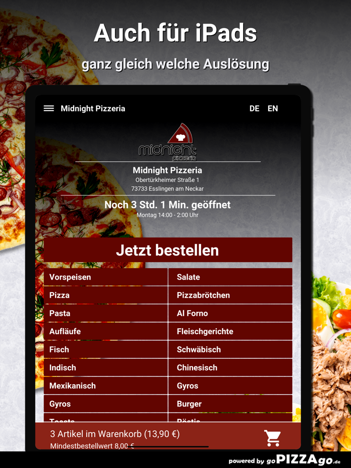 Midnight Pizzeria Esslingen