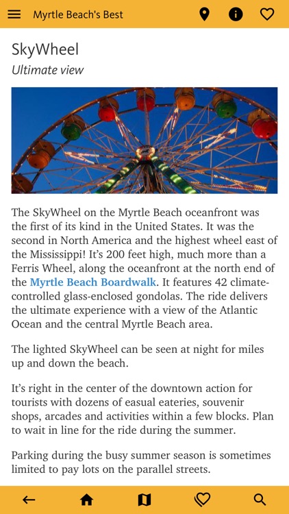 Myrtle Beach's Best Travel App