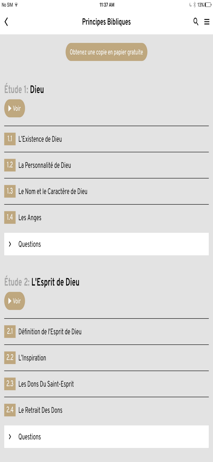 Guide Biblique sans pub Segond