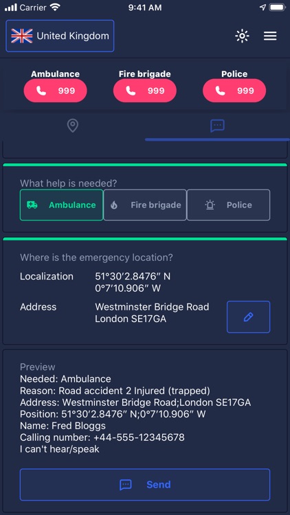 Travel Emergency Call screenshot-3