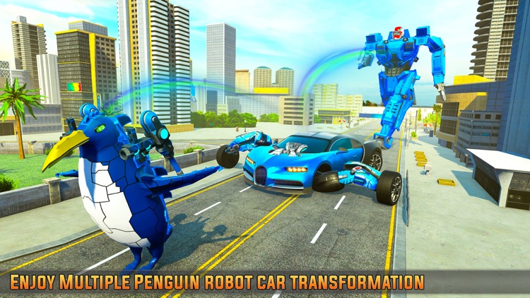 Penguin Robot Car - War Robot